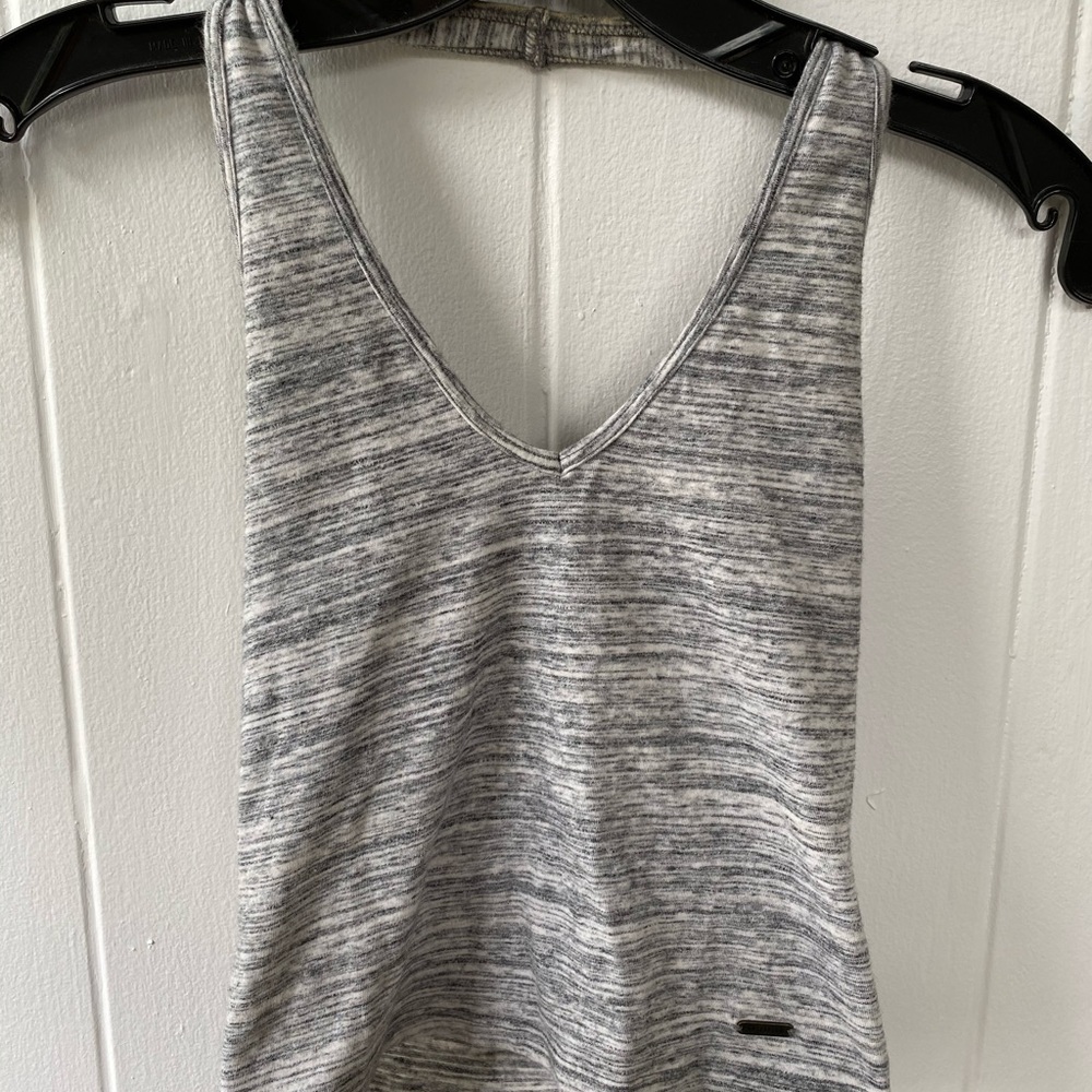 Hollister Grey Halter Top